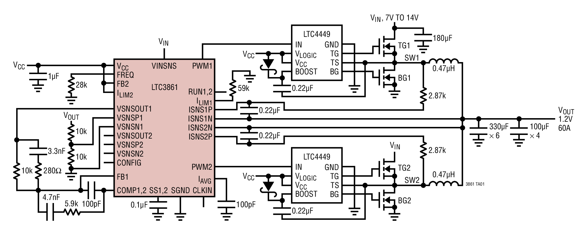 LTC3861Ӧͼһ